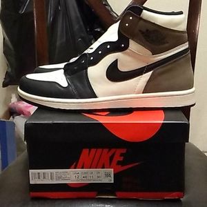 Air jordan 1 og high mocha UA new w.box